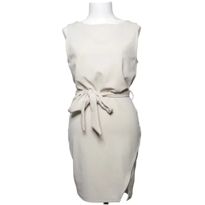 Klänning (Beige) från Bubbleroom Elastan, Återvunnen polyester