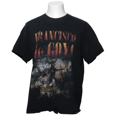 T-shirt (Black, Multicolored) from Vintage Supply Cotton