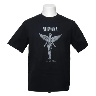 T-shirt (Svart) från Nirvana Bomull