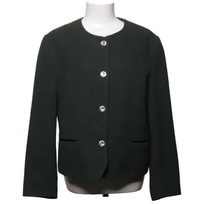 Blazer (Vert) de Meico Cachemire, Polyester, Laine