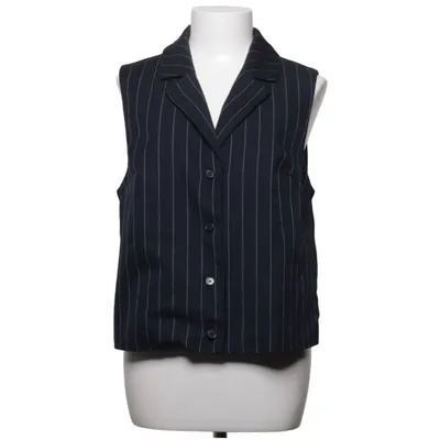 Weste (Blau, Weiß) von Divided by H&M Elasthan, Polyester