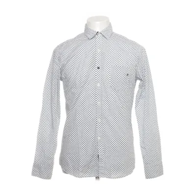 Skjorta (Vit, Blå) från Replay Bomull