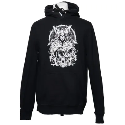 Huvtröja (Svart) från Continental Clothing Bomull