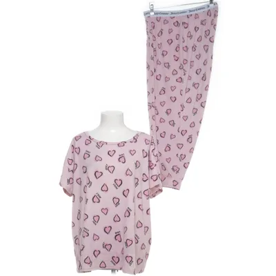 Pyjamasz (Pink, Sort) fra Juicy Couture Elastan, Polyester