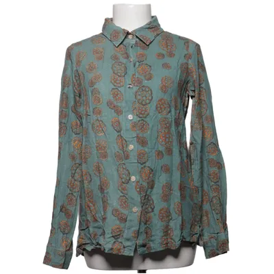 Shirt (Green, Brown, Multicolored) from Tone Barker Silk Silk, Viscose