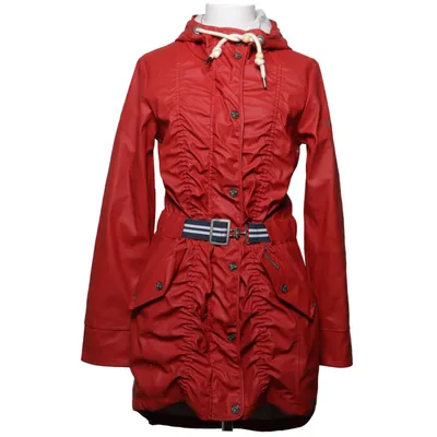 Manteau imperméable (Rouge) de Schmuddelwedda Coton, Polyester, Polyuréthane