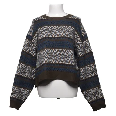 Sweater (Brun, Blå, Hvid) fra JW Anderson x Uniqlo Akryl, Polyamid, Polyester, Uld