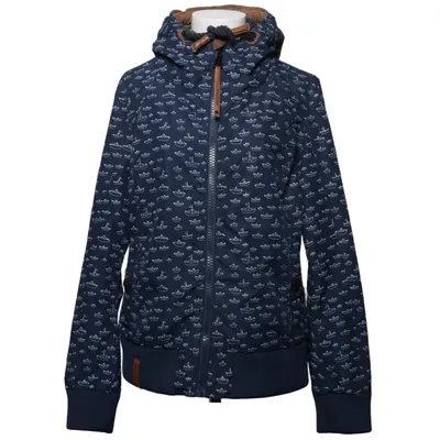 Jakke (Blå, Hvid) fra Naketano Bomuld, Polyamid, Polyester
