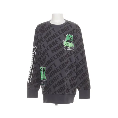 Collegetröja (Grå) från Minecraft Bomull, Polyester