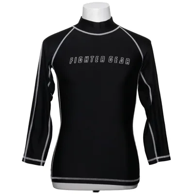 Haut thermique (Noir) de Fighter Élasthane, Polyamide