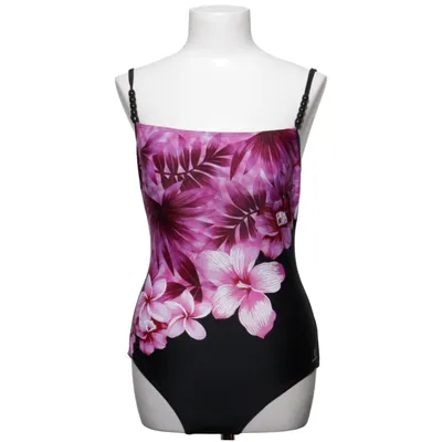 Swimsuit (Black, Purple, Multicolored) from Abecita