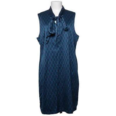 Jurk (Blauw, Zwart) van Manguun Elastaan, Polyester