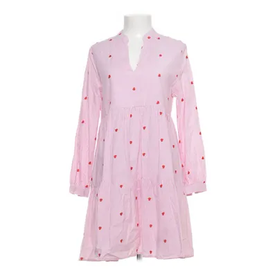 Klänning (Rosa, Vit) från Zwillingsherz Bomull