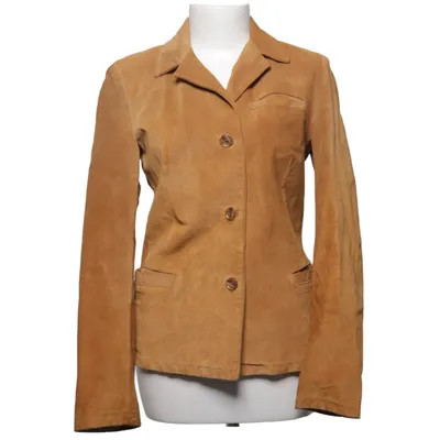 Leren blazer (Bruin) van Please Leer