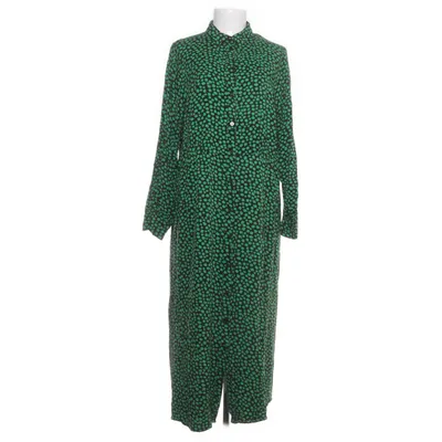 Skjortekjole (Grøn, Sort) fra H&M Viscose