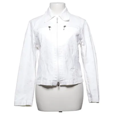 Veste (Blanc) de Voglia Coton, Élasthane, Viscose