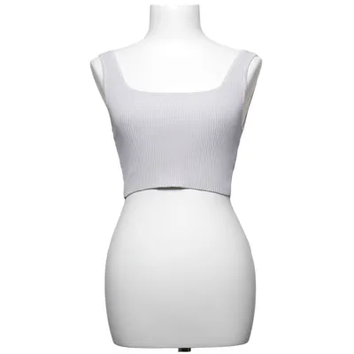 Crop top (Grå) från Babaton Elastan, Polyamid