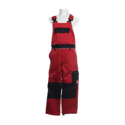 Dungarees (Red, Black) from Engelbert Strauss Cotton, Polyester