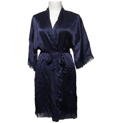 Morgenmantel (Blau) von Change Lingerie Seide