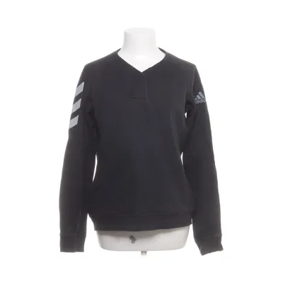 Sweatshirt (Noir) de Adidas Running Coton, Élasthane