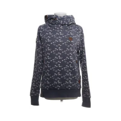 Hoodie (Blue, White) from Naketano Cotton, Polyester