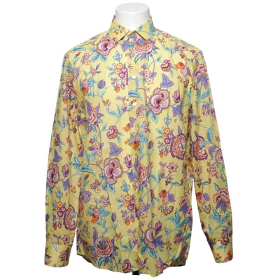 Shirt (Geel, Meerkleurig) van Etro Katoen