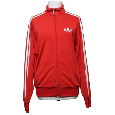 Träningsjacka (Röd, Vit) från Adidas Originals Polyester