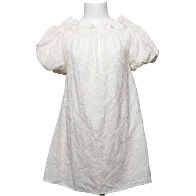 Kleid (Weiß) von Sézane Bio-Baumwolle, Polyester, Viskose