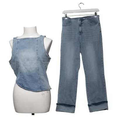 Set (Blauw) van Fashion Nova Katoen, Elastaan, Polyester