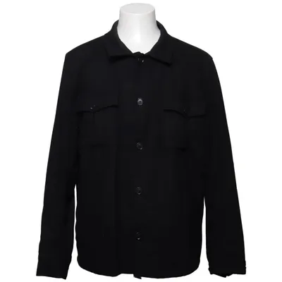 Shirt (Zwart) van Oscar Jacobson Polyester, Wol