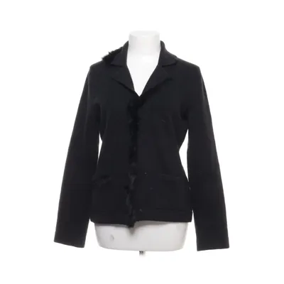 Cardigan (Zwart) van Nice Connection Angora, Elastaan, Nylon, Polyurethaan, Wol