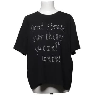 T-shirt (Svart) från Carry Bomull, Elastan