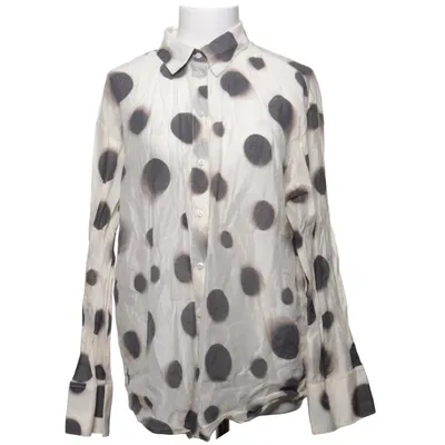 Shirt (Wit, Zwart) van Mango