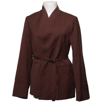 Blazer (Brun) fra H&M Polyester, Viscose, Elastan
