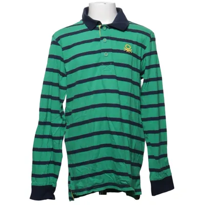 Rugby shirt (Groen, Blauw) van United Colors of Benetton Katoen