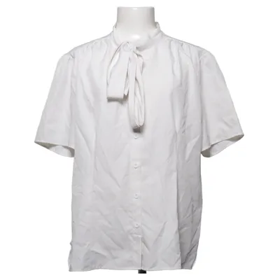 Knytblus (Vit) från Glinder Elastan, Polyester