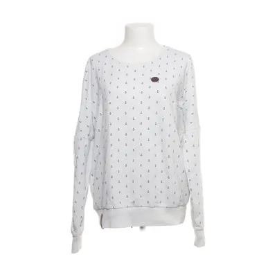 Collegetröja (Vit, Grå) från Naketano Bomull, Polyester