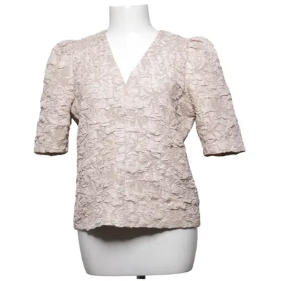 Top (Beige) fra Levate Acetat, Polyester