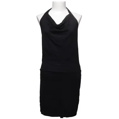 Halterneck dress (Black) from Rayon