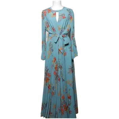 Maxi dress (Blue, Multicolored) from Intrend Polyester