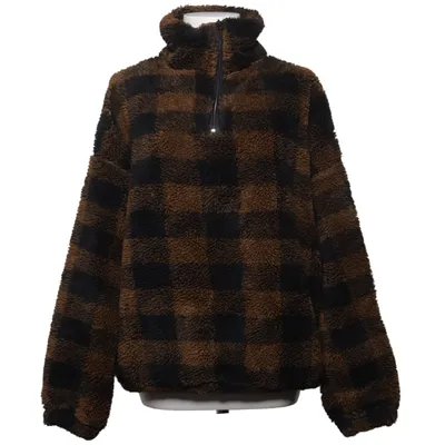 Polaire (Marron, Noir) de 24Colours Coton, Polyester