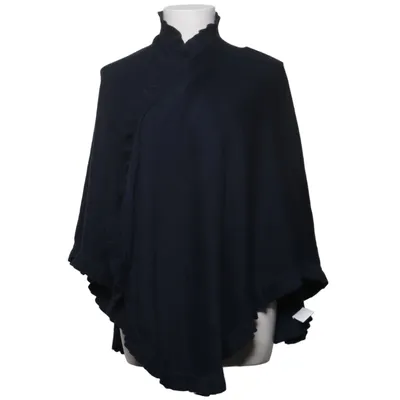 Poncho (Bleu) de Wico Coton, Viscose