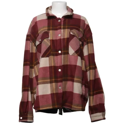 Skjortejakke (Rød, Beige, Flerfarvet) fra CRW Polyester