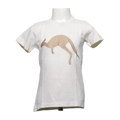 T-shirt (Hvid, Brun, Orange) fra Wild Republic Økologisk bomuld