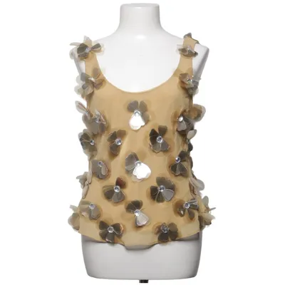 Tanktop (Beige, Zilver) van ASOS Design Polyester
