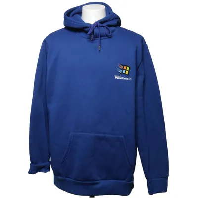 Hoodie (Blue) from News Polyester
