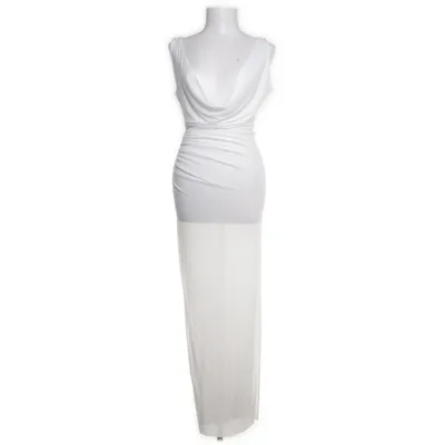 Avondjurk (Wit) van Meshki Nylon, Elastaan, Polyester