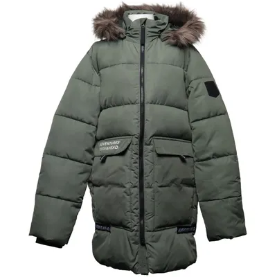 Vinterjacka (Grön) från Outerwear by Name It Akryl, Polyester