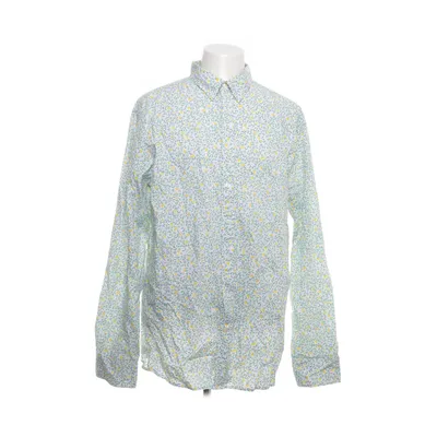 Buttondownskjorte (Hvid, Grøn) fra GANT Bomuld