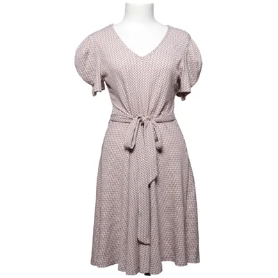 Robe (Beige, Blanc) de Mirrou Élasthane, Polyamide, Polyester